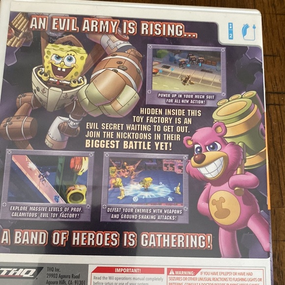 Nicktoons: Attack Toybots - Nintendo Wii Video Game - Picture 4 of 5